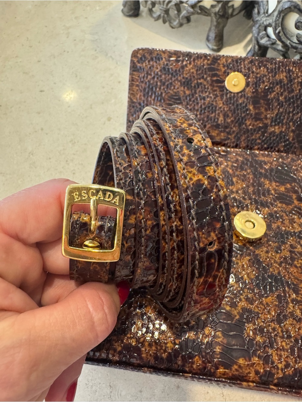 Beautiful Escada Handbag - Picture 10 of 11